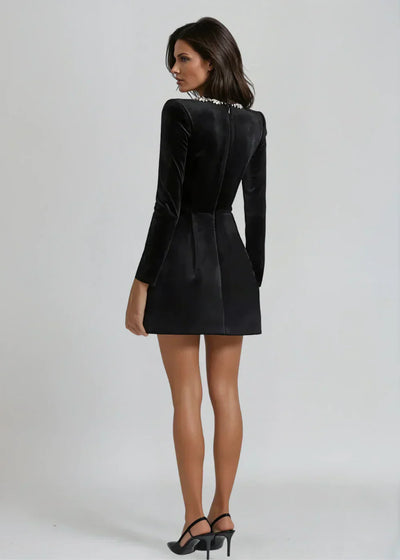 Sauce | Vestido Mini de Terciopelo