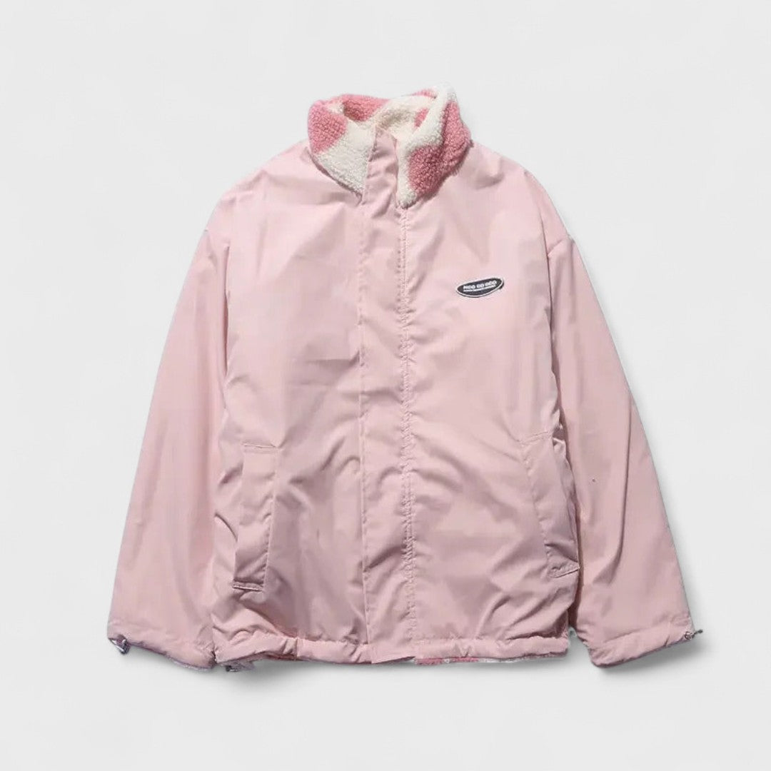 Katharina - Chaqueta reversible con corazón