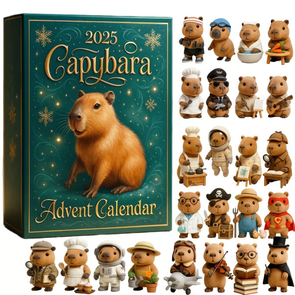 Capybara | Calendario de Adviento 2025